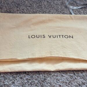 Louis Vuitton Beige Storage Bag